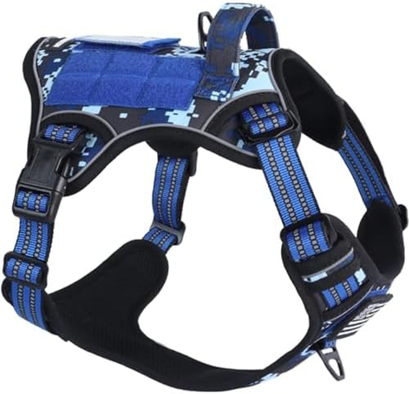 Premium Tactical Harness: No Pull + Reflective + Adjustable 