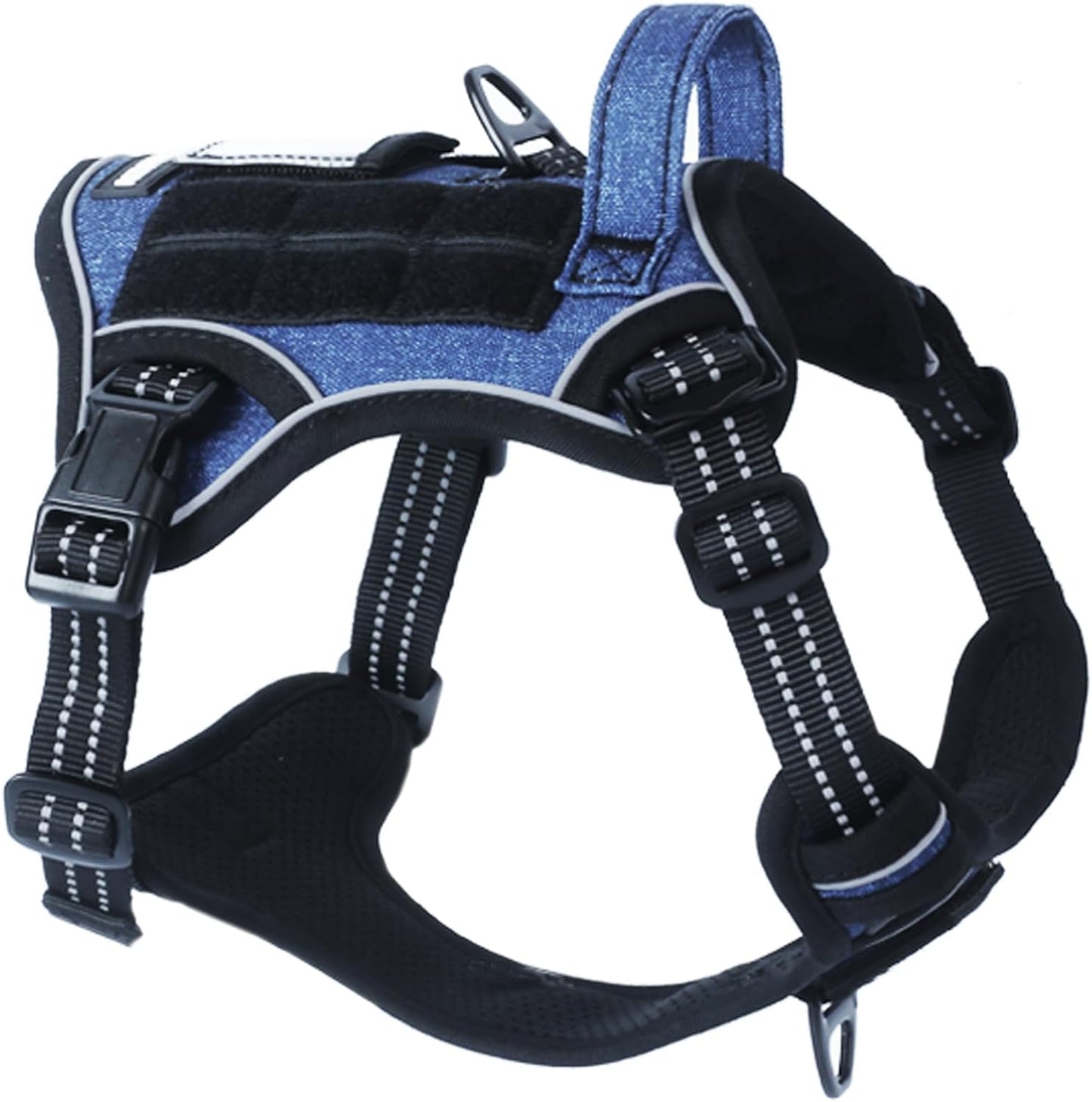 Premium Tactical Harness: No Pull + Reflective + Adjustable 