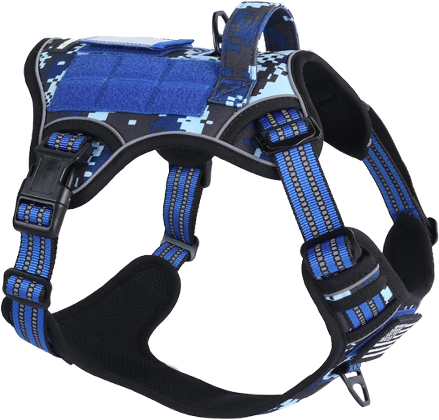 Premium Tactical Harness: No Pull + Reflective + Adjustable 