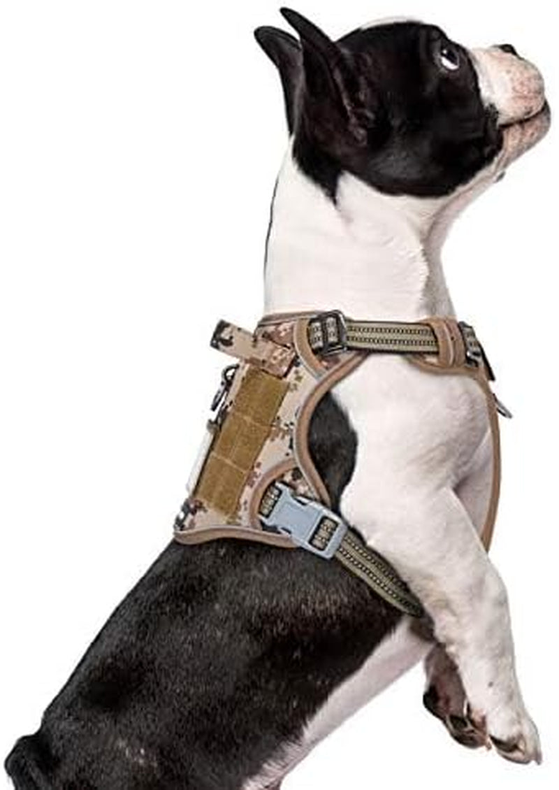 Premium Tactical Harness: No Pull + Reflective + Adjustable 