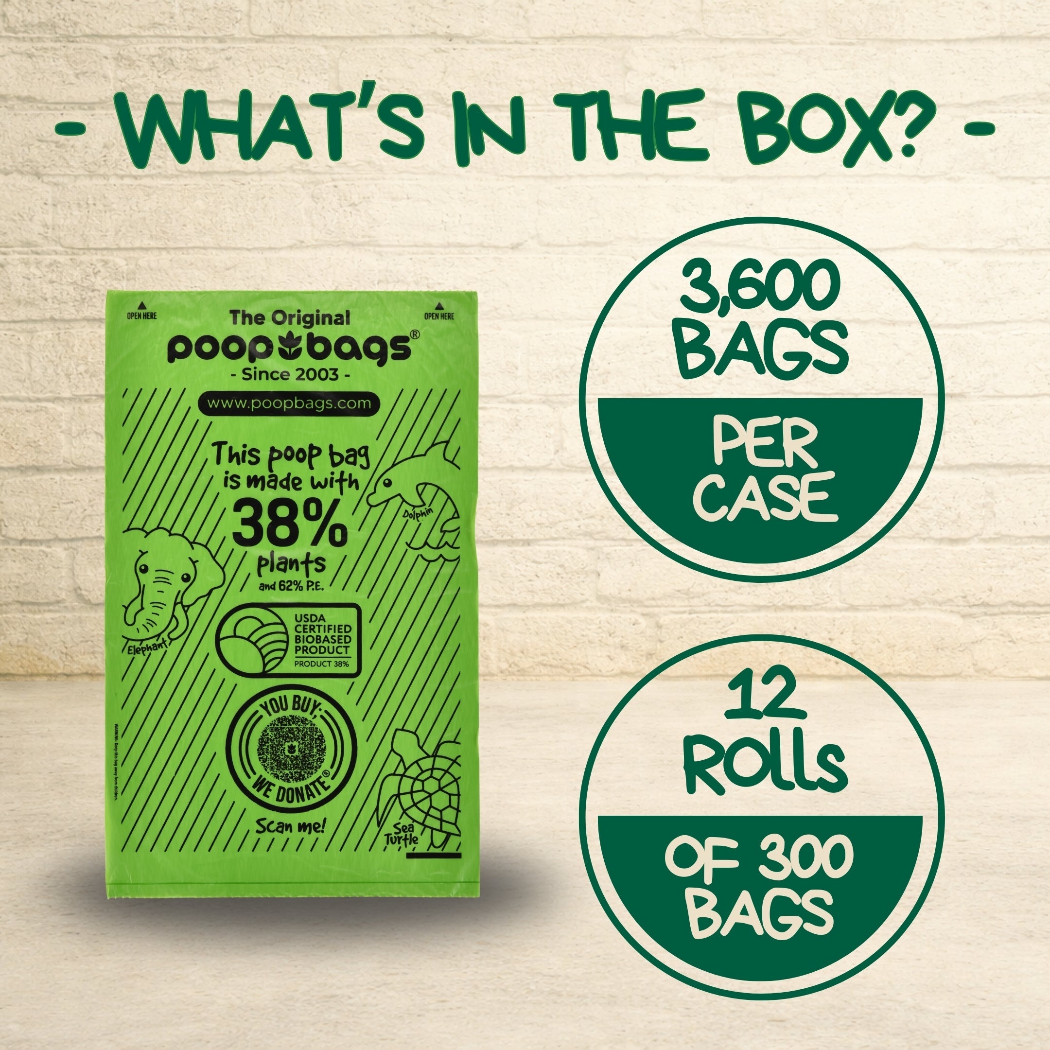 38% Plants - Roll Bags ($$)