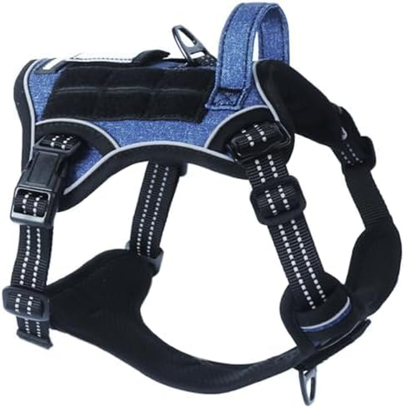 Premium Tactical Harness: No Pull + Reflective + Adjustable 