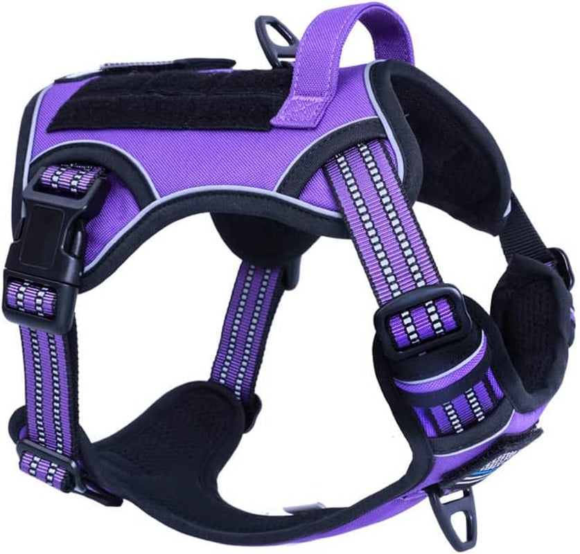 Premium Tactical Harness: No Pull + Reflective + Adjustable 